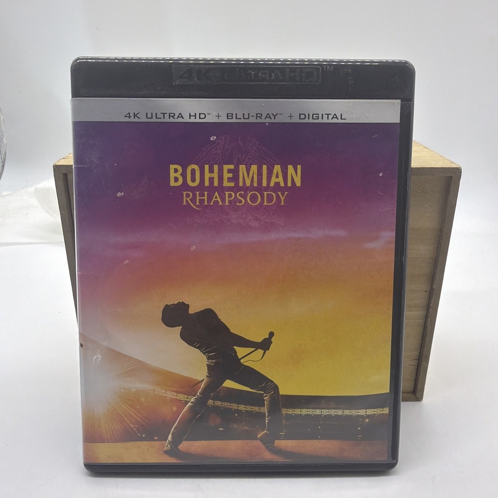 Bohemian Rhapsody 2018 4K Ultra HD Blu-ray Movie Bryan Singer Queen PG-13